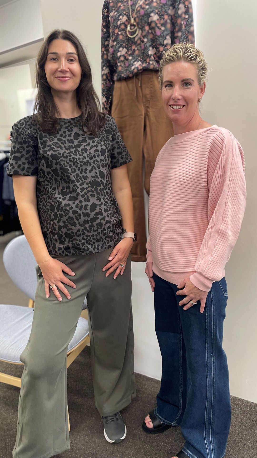 style items clothing on different bodies